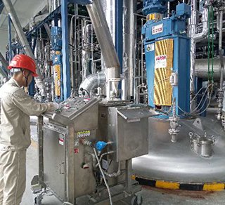 移动式反应釜催化剂加注系统