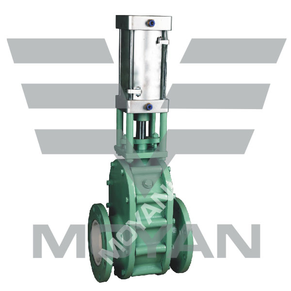 GZT644TC气动陶瓷双闸板阀