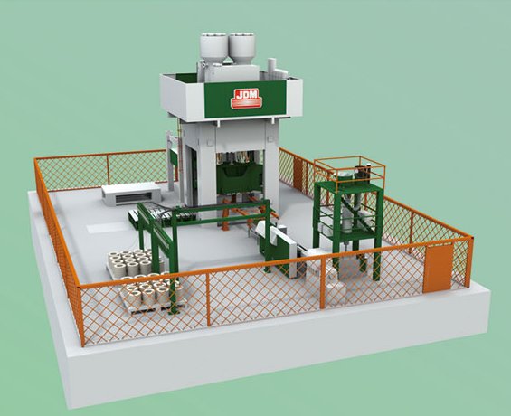 双臂式快速压机生产线-LFT-D