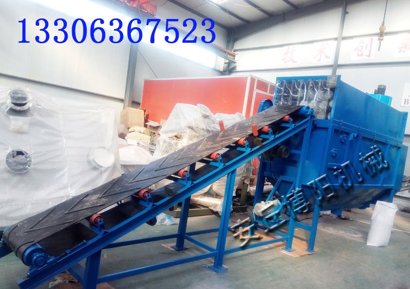 山东石粉自动拆包机，可配套管链输送机