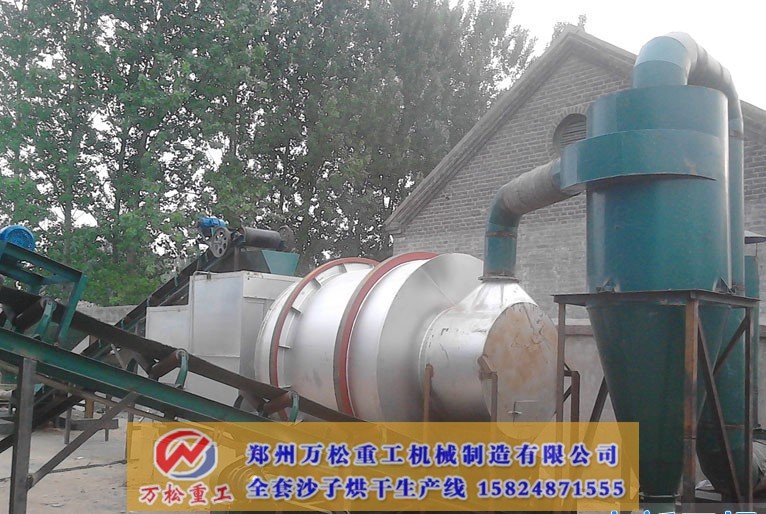 怎么解决沙子烘干机产量下降的问题？