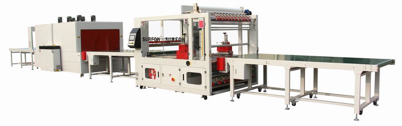 全封闭水平式双边封切热收缩包装机