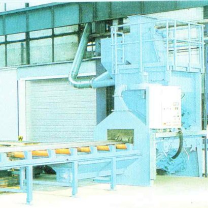 钢板型材抛丸清理机