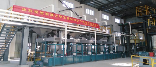 高温玻璃配料生产线