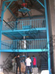 大袋包装拆包卸料分装系统