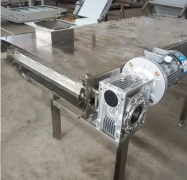 正德输送干果加工链板输送机