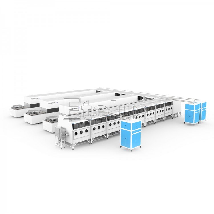 电池生产连续隧道烘箱