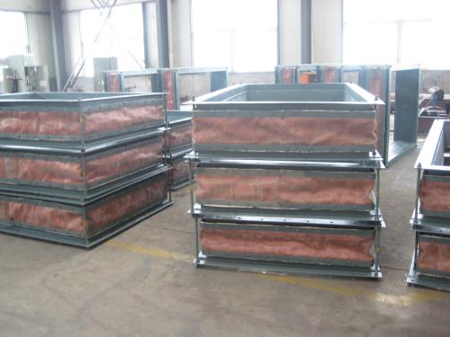 防爆抗压矩形非金属膨胀节、烟道补偿器