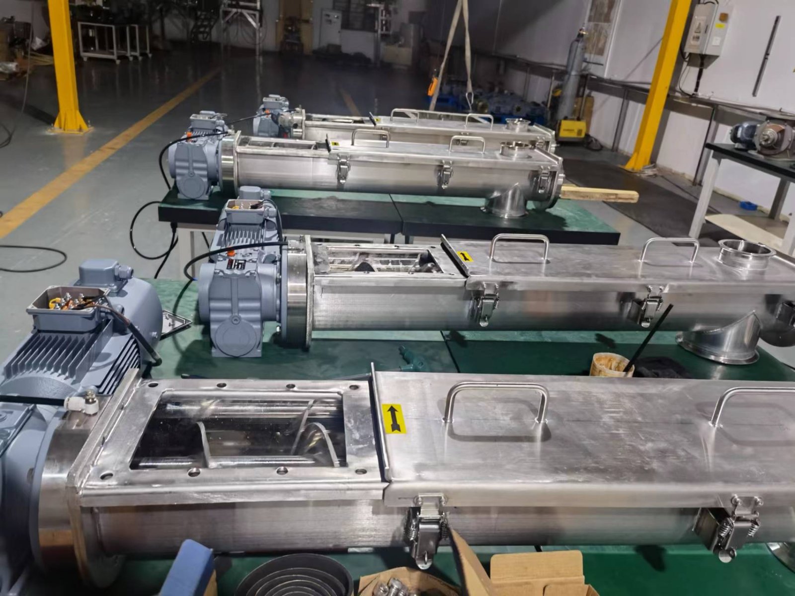 U型槽快拆螺旋输送机