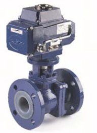 电动全衬氟球阀