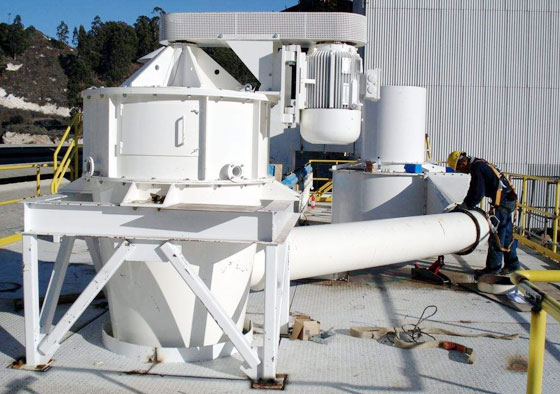 卧式气流分级机