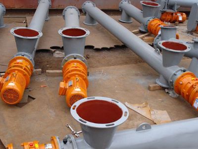 大倾角输送机铰刀