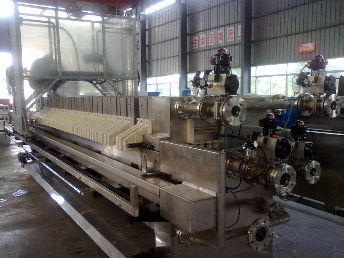 浙江金鸟  大型隔膜压滤机  市政污水处理 高压脱水