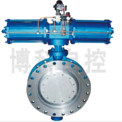 D643H大口径气动硬密封蝶阀
