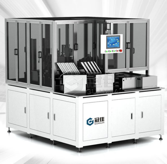 全自动锁散热片设备