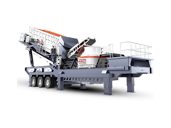 圆锥破移动式破碎站