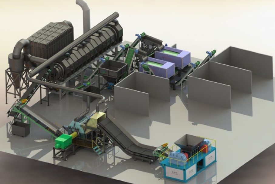 再生资源回收生产线