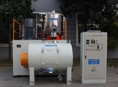 卧式混合机组