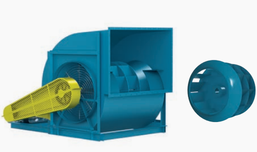 离心通风机BC-DW DWDI后倾式叶轮