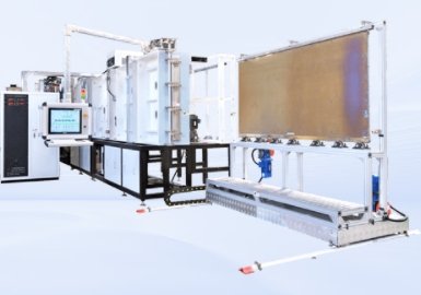 立式磁控溅射彩膜生产线