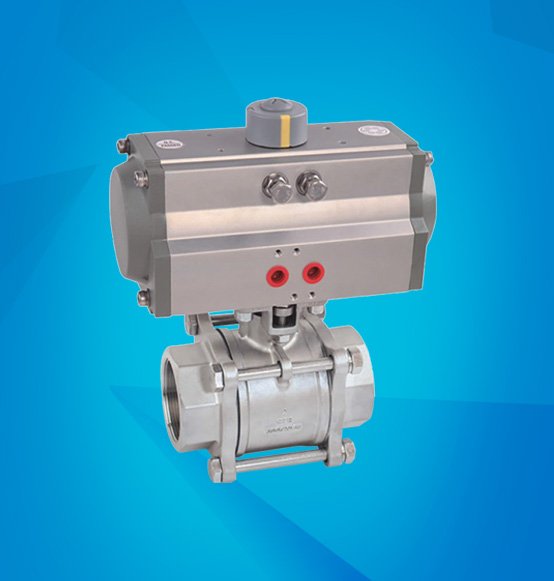 软密封三片式球阀