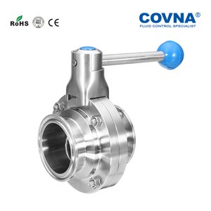 手动不锈钢卫生级蝶阀