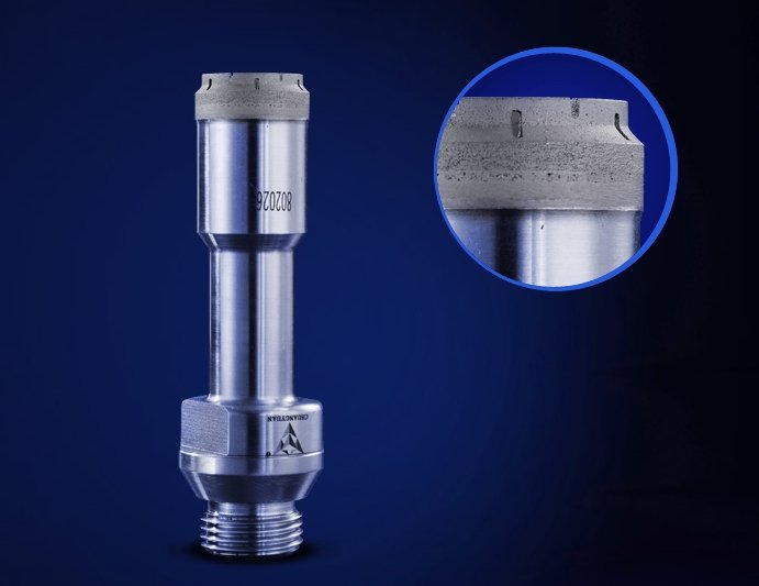 整体式倒角钻头