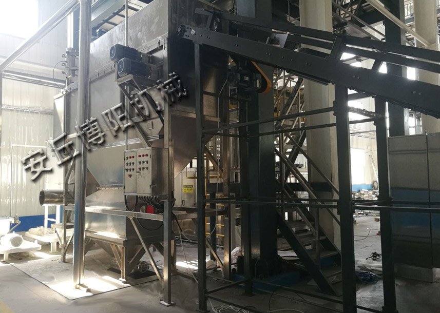 水泥自动破袋机拆包速度快，省事省力省人工