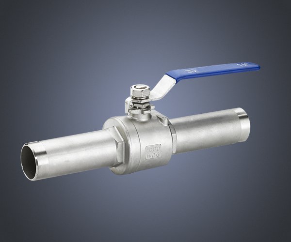 二片式加长焊接球阀