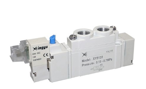 5系列二位五通低功耗单电控换向阀