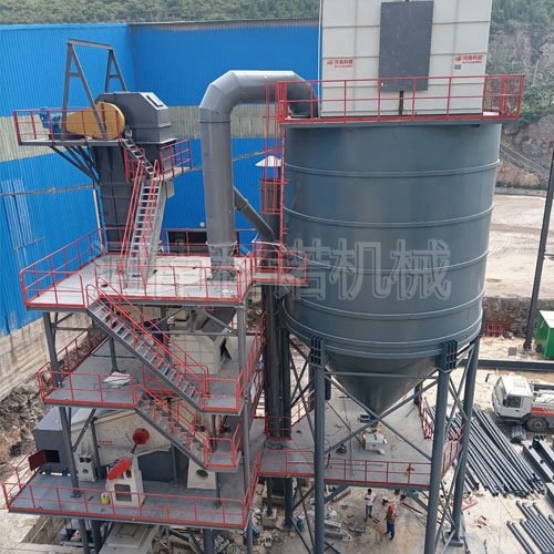 楼式机制砂成套设备 时产120吨机制砂设备案例
