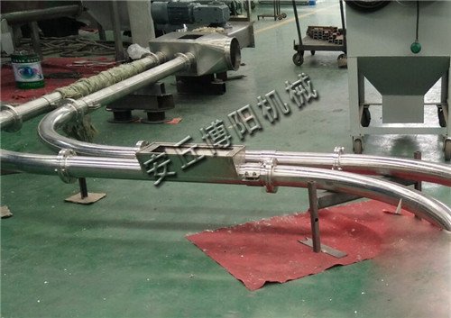 石墨粉管链输送机、焦炭粉管链输送设备有效防尘