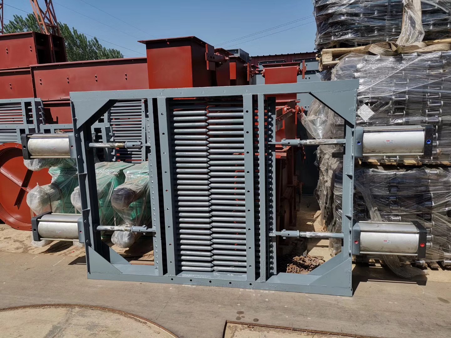 江西气动电动单层双向棒条阀门 十年老店