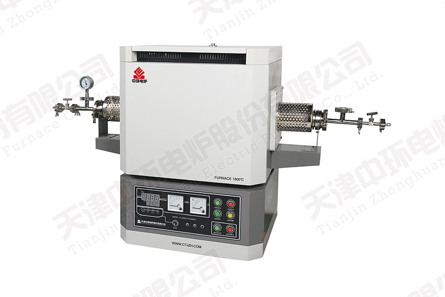 1800℃单温区真空气氛管式电炉