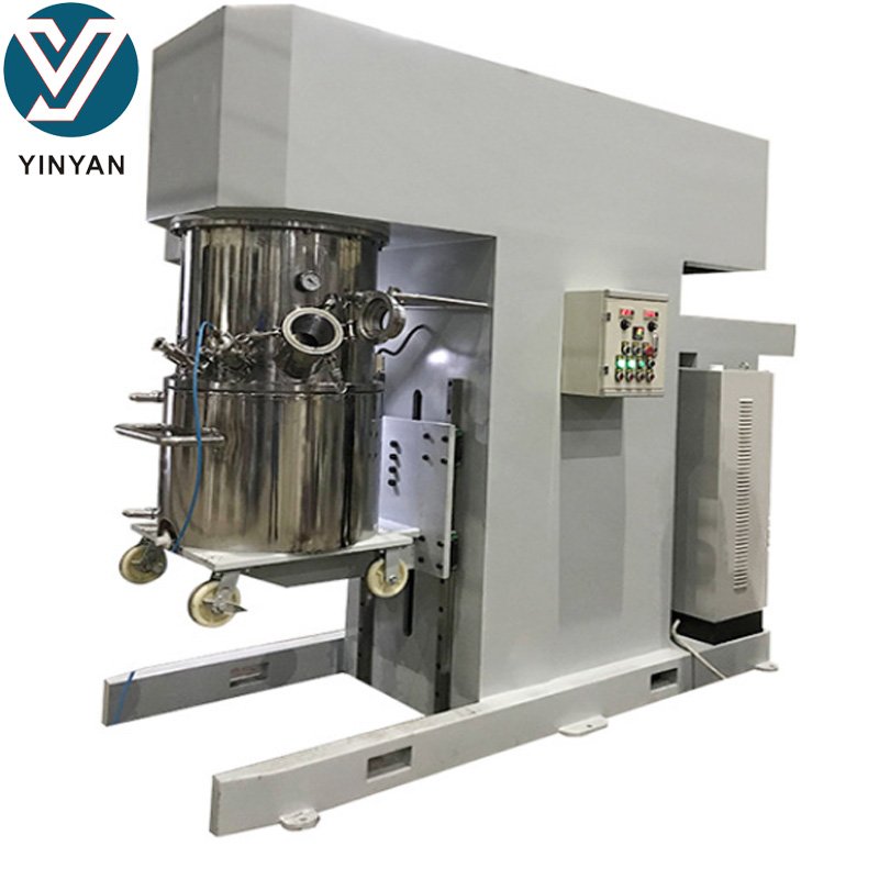 100L双行星真空搅拌机悬臂式结构