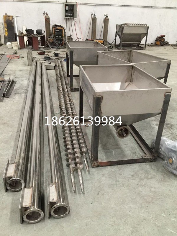 不锈钢上料机、螺旋输送机、面粉上料机、粉末输送机