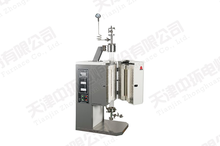 1200℃立式双温区管式电炉