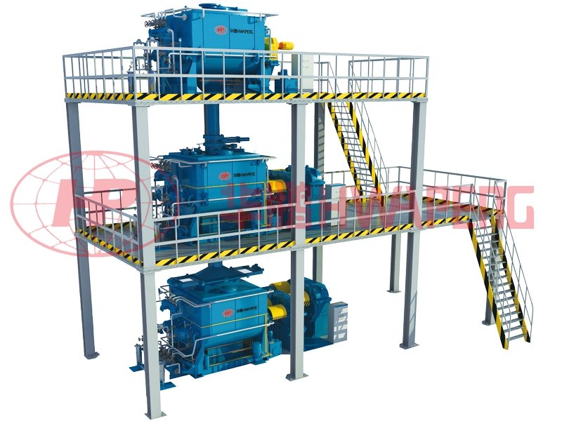 HP-H(H)KC高效预热混捏冷却系统