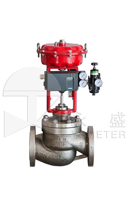 智能型先导式笼式单座调节阀