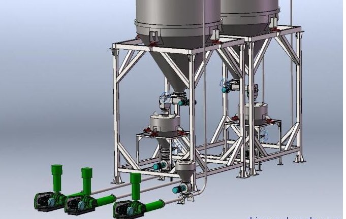 散货真空卸船机