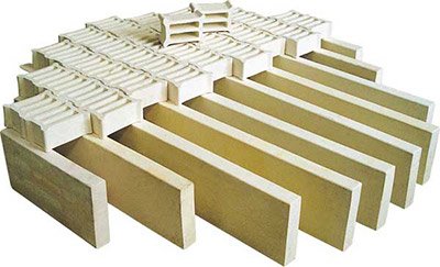 大型硫酸吸收塔承重条梁