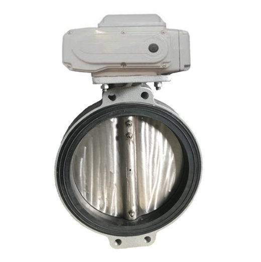 对夹式电动蝶阀