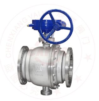 国标不锈钢固定式法兰球阀