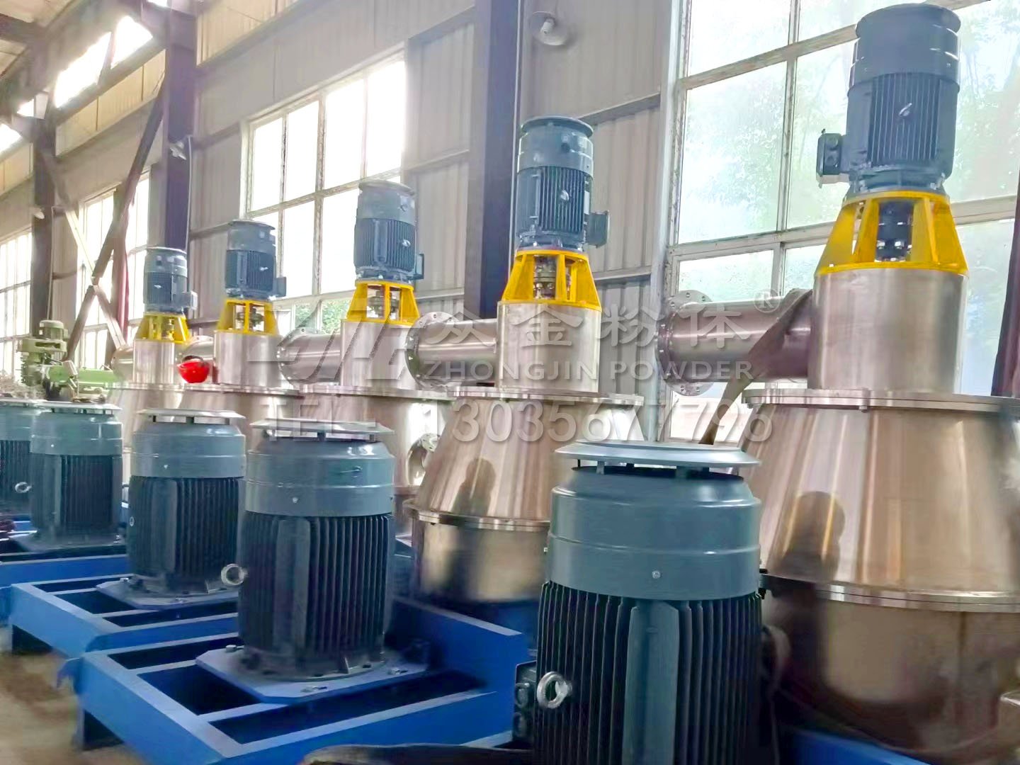 锂电负极材料专用闭式机械磨