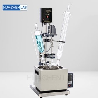 单层玻璃反应釜F-1L