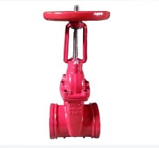 成都明杆沟槽软密封闸阀