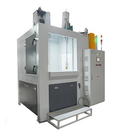 JCK-ZP1618W-8GW-6A型双工位转盘式自动水喷砂机