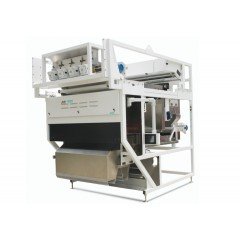 中科履带式双层矿石色选机 1公分-5公分大小颗粒专用色选机 湿选