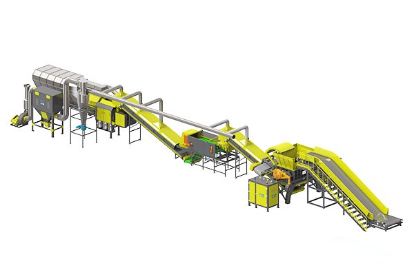 大件垃圾破碎分选系统