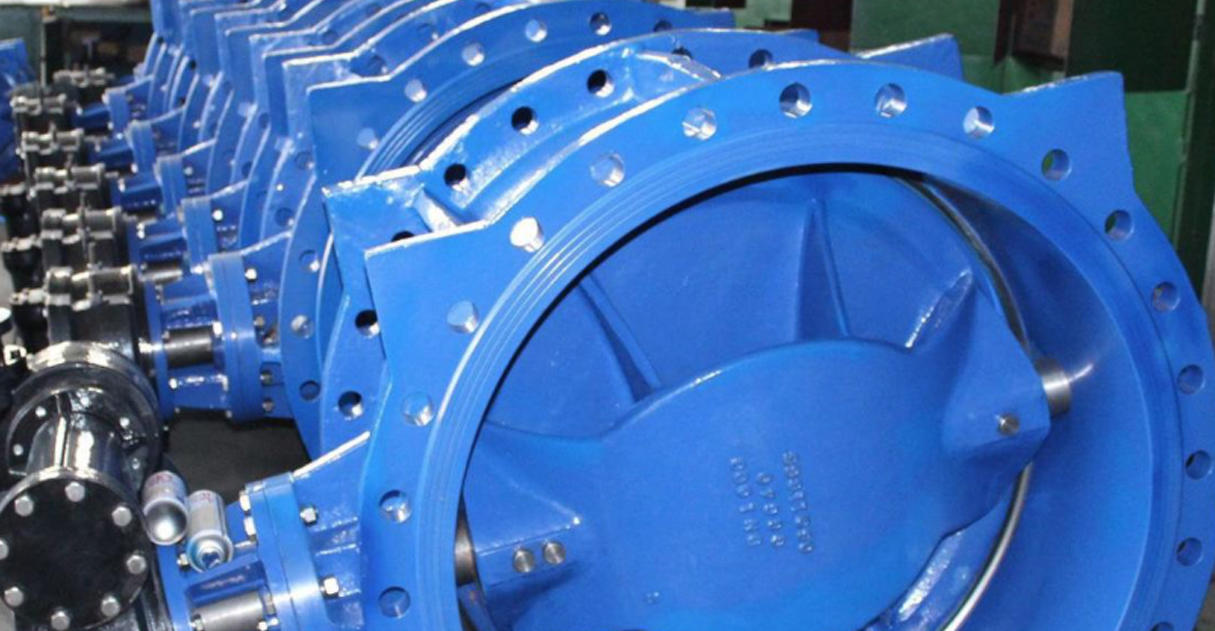 双偏心蝶阀法兰系列